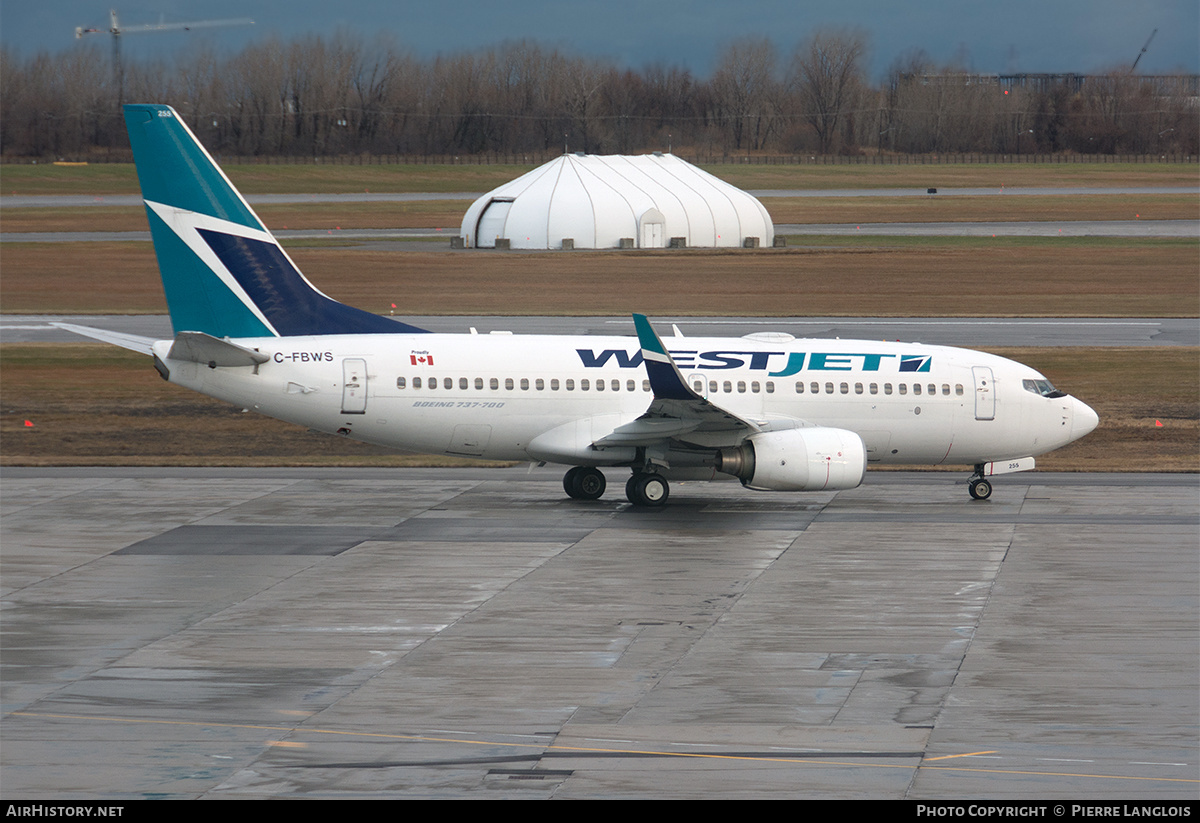 Aircraft Photo of C-FBWS | Boeing 737-7CT | WestJet | AirHistory.net #161050