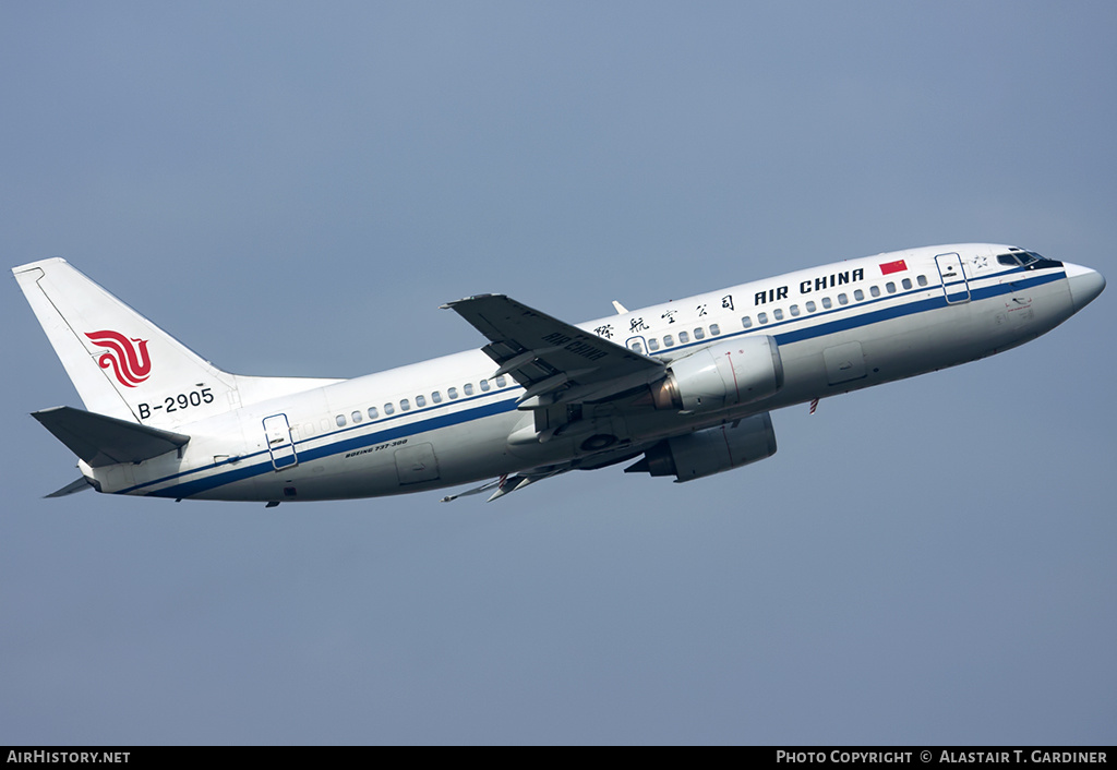 Aircraft Photo of B-2905 | Boeing 737-33A | Air China | AirHistory.net #161073