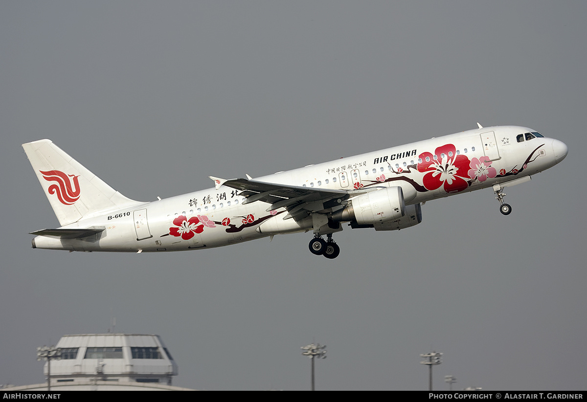 Aircraft Photo of B-6610 | Airbus A320-214 | Air China | AirHistory.net #161085