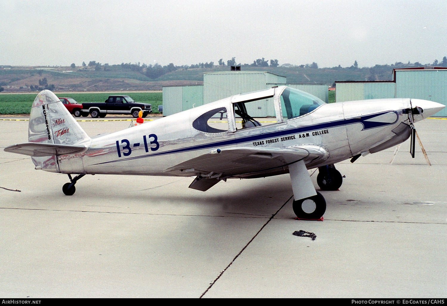 Aircraft Photo of N78238 / NC78238 | Globe GC-1B Swift | Texas Forest Service - A & M College | AirHistory.net #161109