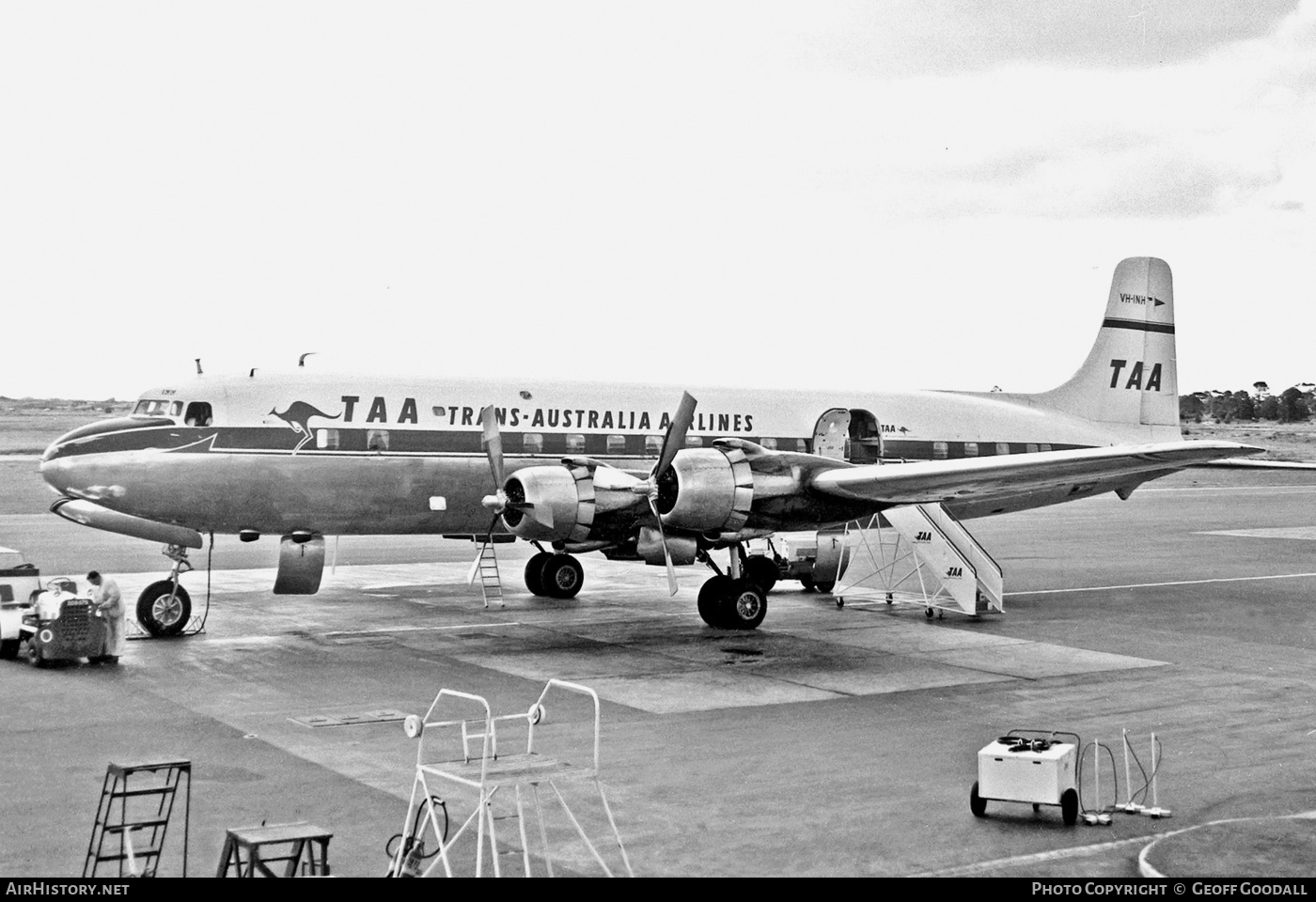 Aircraft Photo of VH-INH | Douglas DC-6B | Trans-Australia Airlines - TAA | AirHistory.net #161127