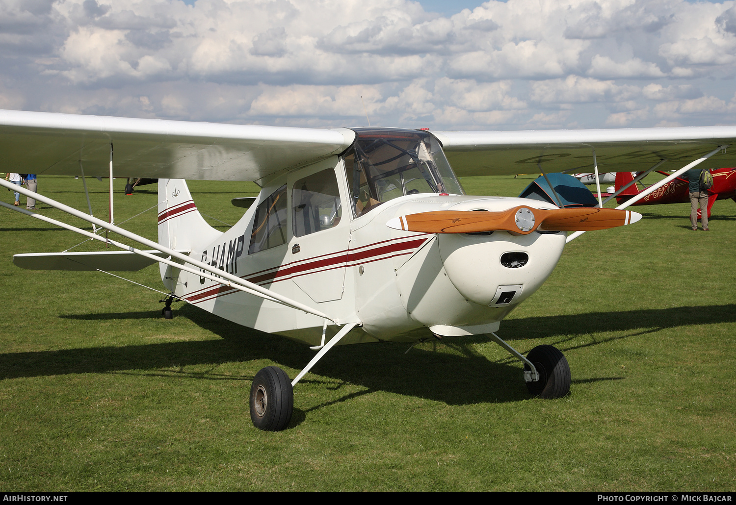 Aircraft Photo of G-HAMP | Bellanca 7ACA Champ | AirHistory.net #161136