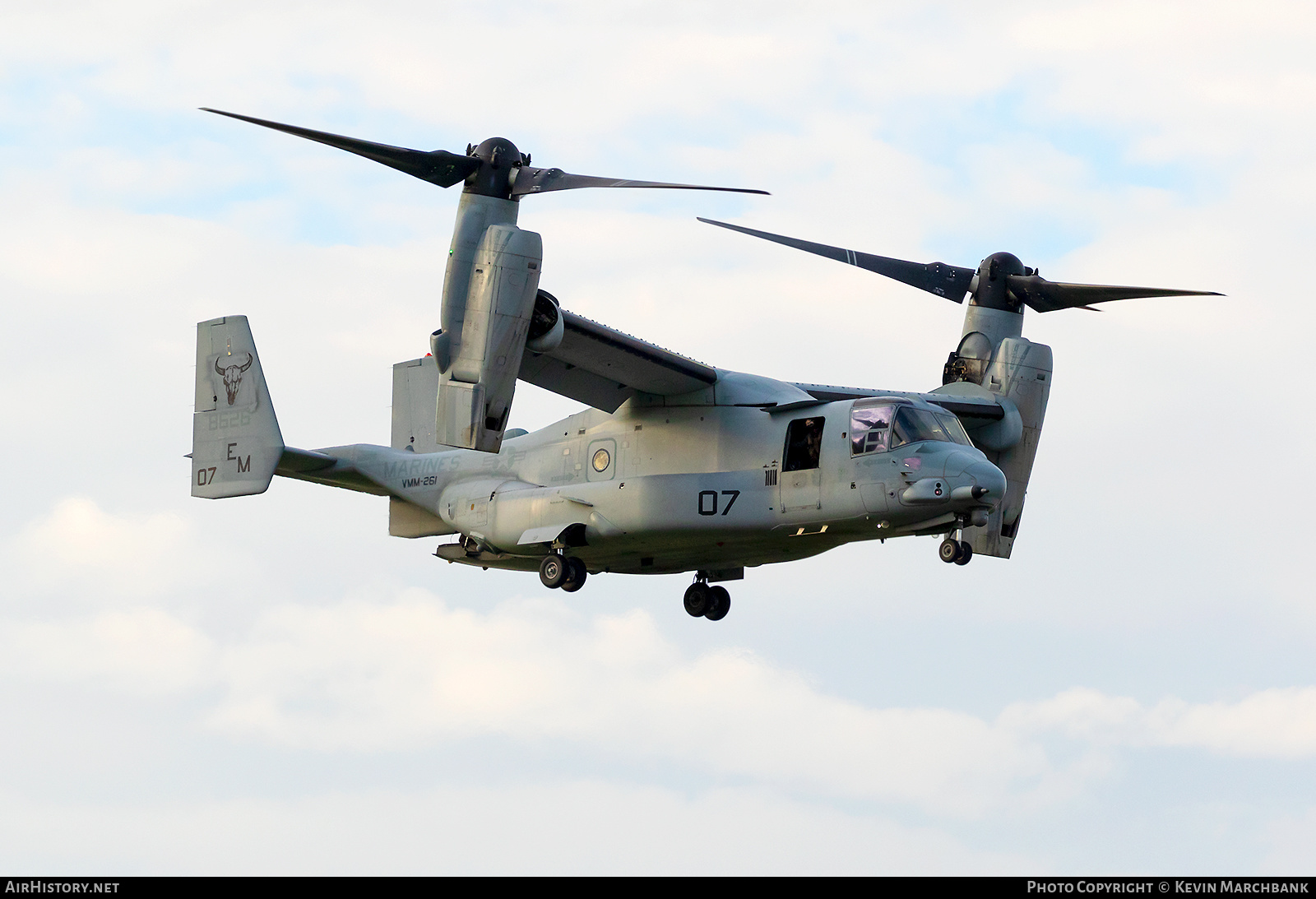 Aircraft Photo of 168626 / 8626 | Bell-Boeing MV-22B Osprey | USA - Marines | AirHistory.net #161150