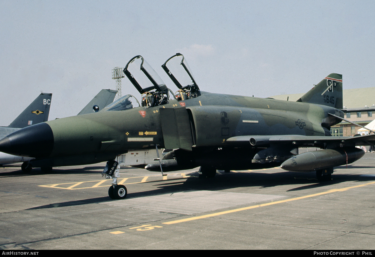 Aircraft Photo of 74-1645 / AF74-645 | McDonnell Douglas F-4E Phantom II | USA - Air Force | AirHistory.net #161151