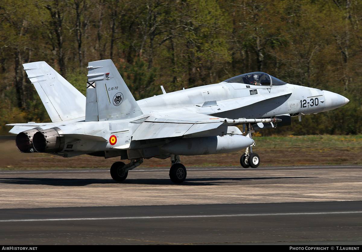 Aircraft Photo of C15-72 | McDonnell Douglas EF-18A Hornet | Spain - Air Force | AirHistory.net #161158