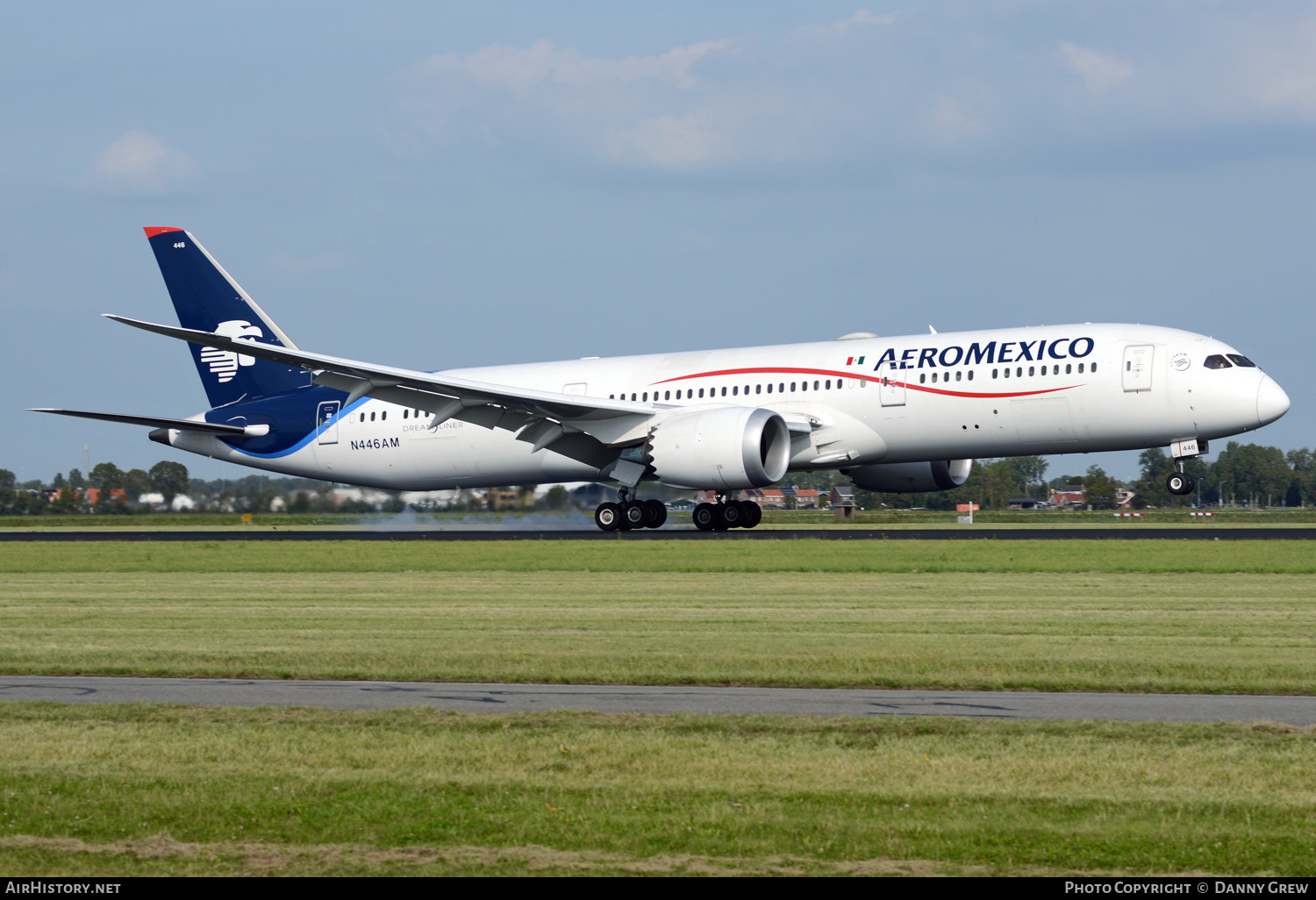 Aircraft Photo of N446AM | Boeing 787-9 Dreamliner | AeroMéxico | AirHistory.net #161169