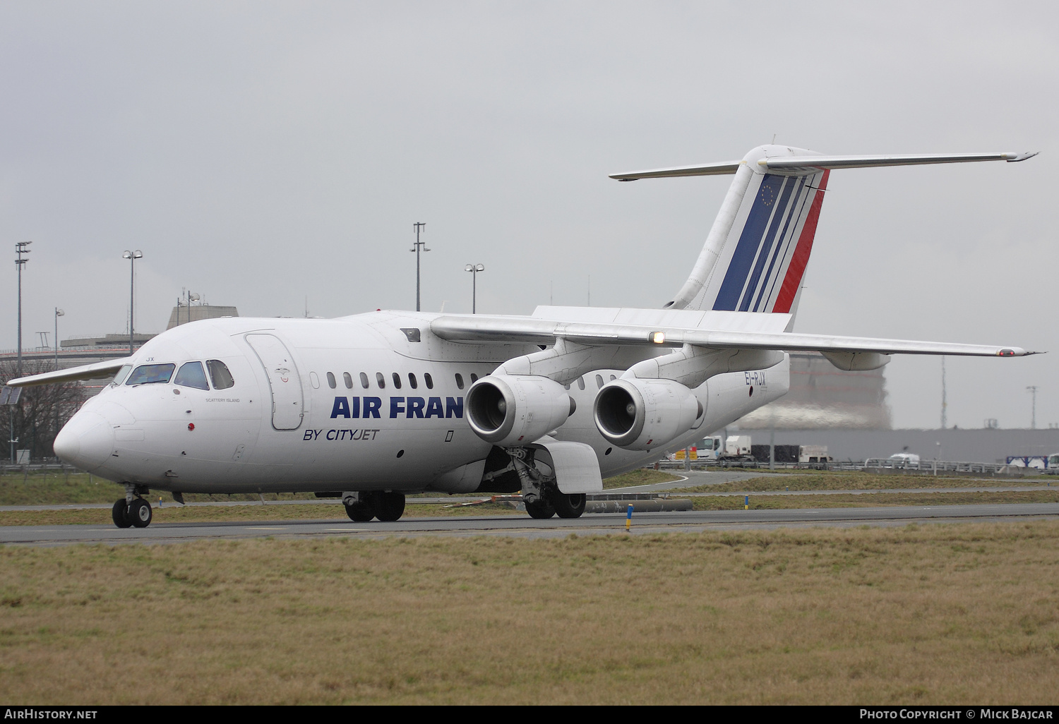 Aircraft Photo of EI-RJX | BAE Systems Avro 146-RJ85A | Air France | AirHistory.net