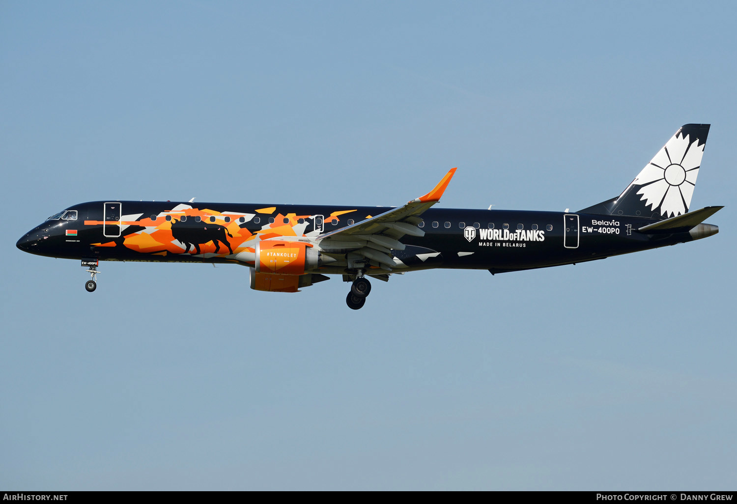 Aircraft Photo of EW-400PO | Embraer 195LR (ERJ-190-200LR) | Belavia | AirHistory.net #161196