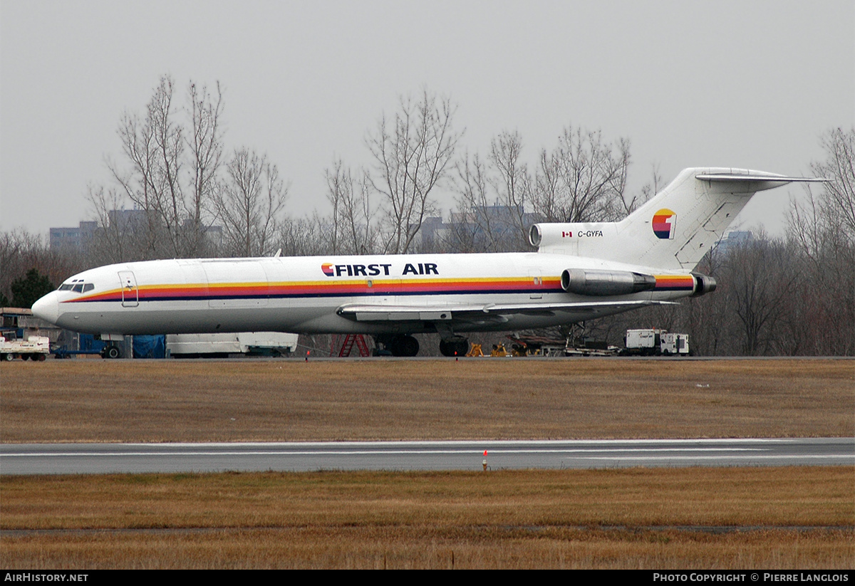 Aircraft Photo of C-GYFA | Boeing 727-2H3/Adv(F) | First Air | AirHistory.net #161207