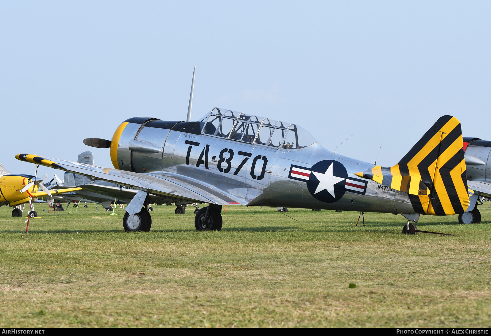 Aircraft Photo of N4708C | North American AT-6F Texan | USA - Air Force | AirHistory.net #161208