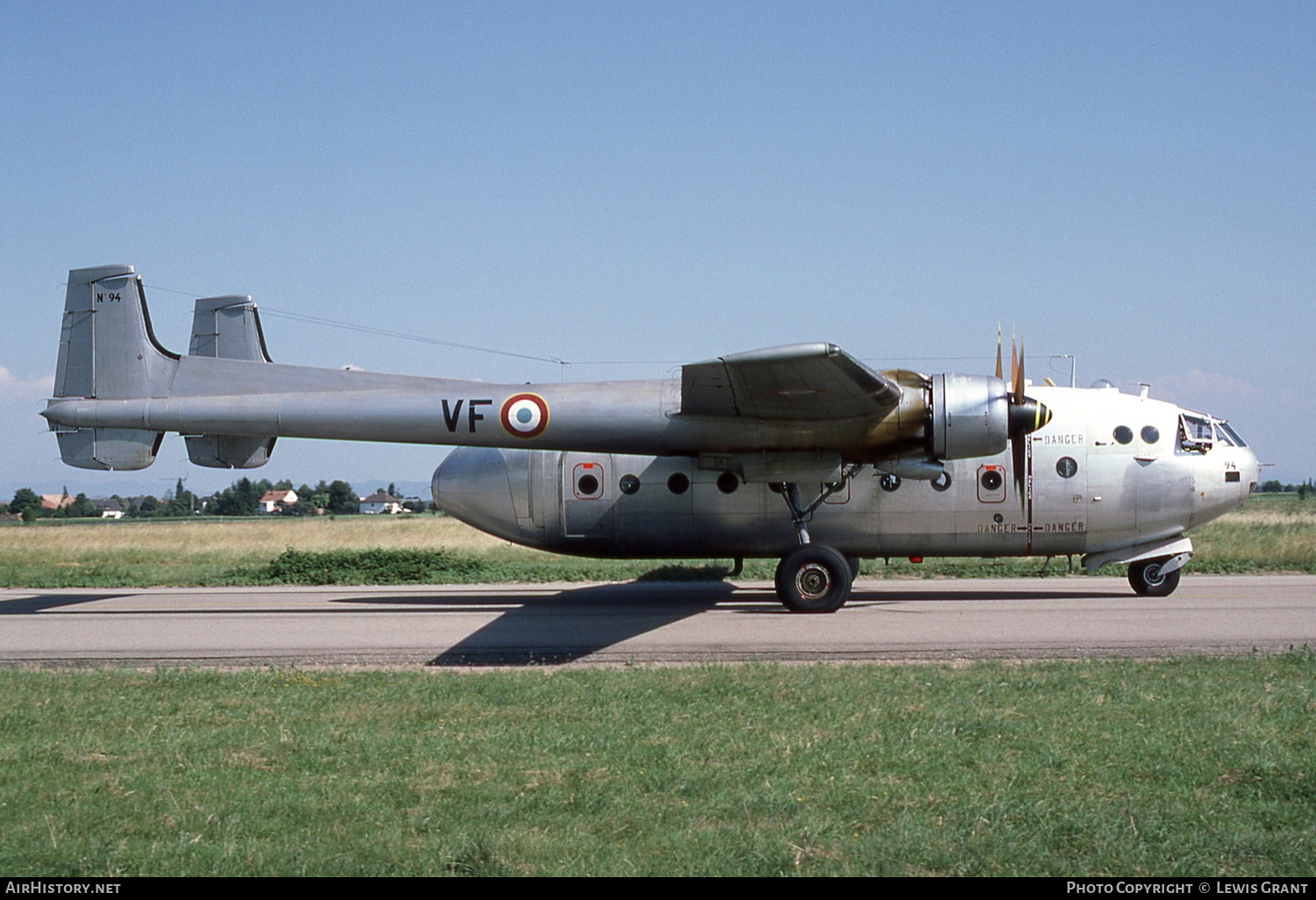 Aircraft Photo of 94 | Nord 2501F-3 Noratlas | France - Air Force | AirHistory.net #161219