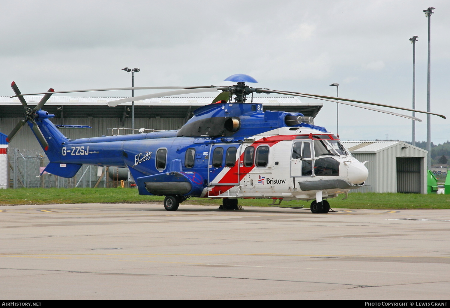 Aircraft Photo of G-ZZSJ | Eurocopter EC-225LP Super Puma Mk2+ | Bristow Helicopters | AirHistory.net #161225