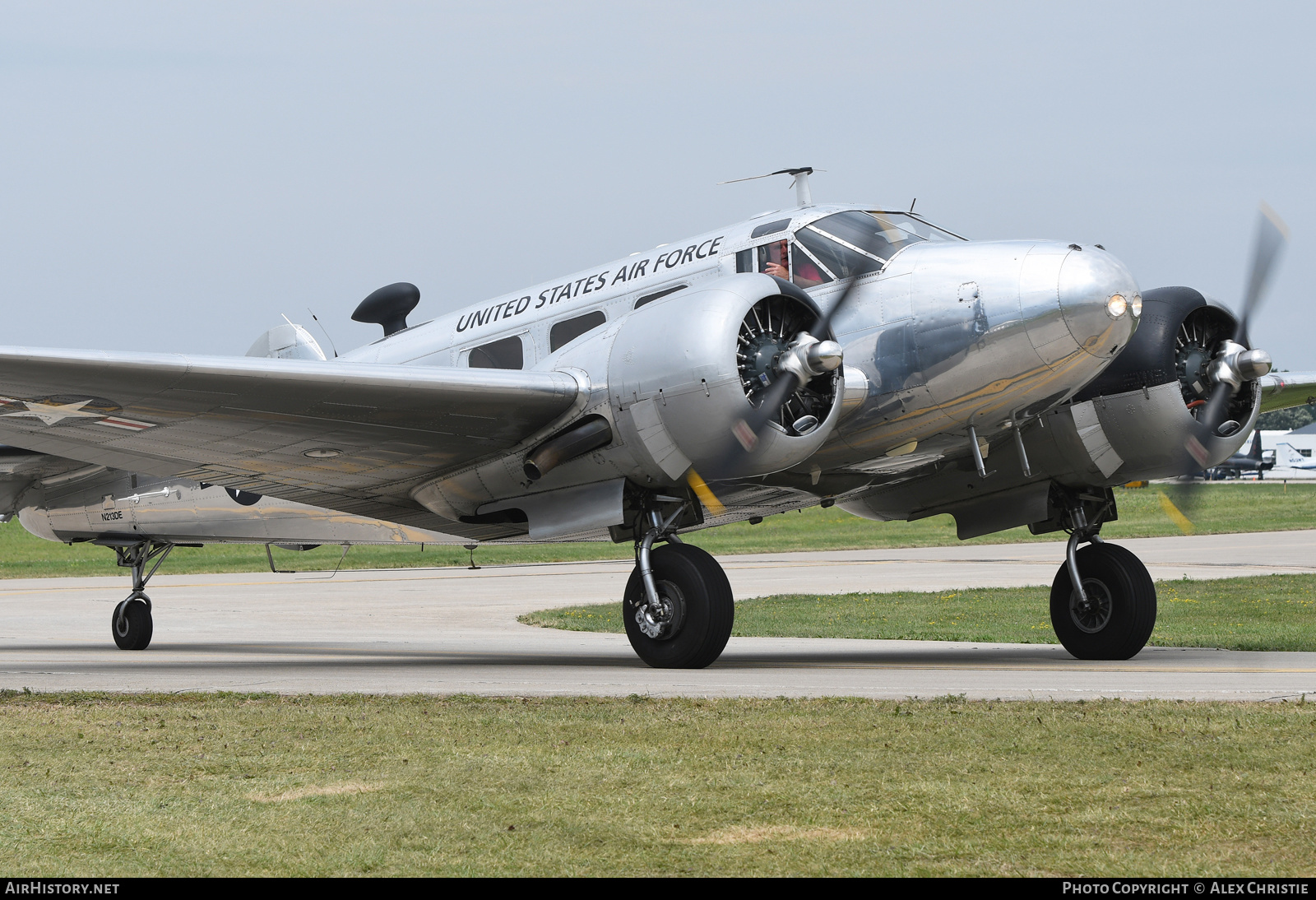 Aircraft Photo of N213DE / 111835 | Beech C-45H Expeditor | USA - Air Force | AirHistory.net #161229