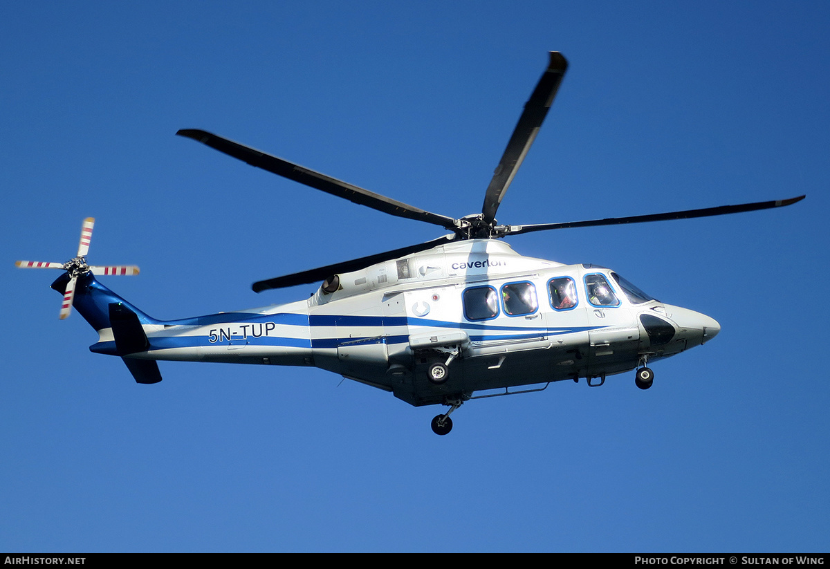 Aircraft Photo of 5N-TUP | AgustaWestland AW-139 | Caverton Helicopters | AirHistory.net #161231