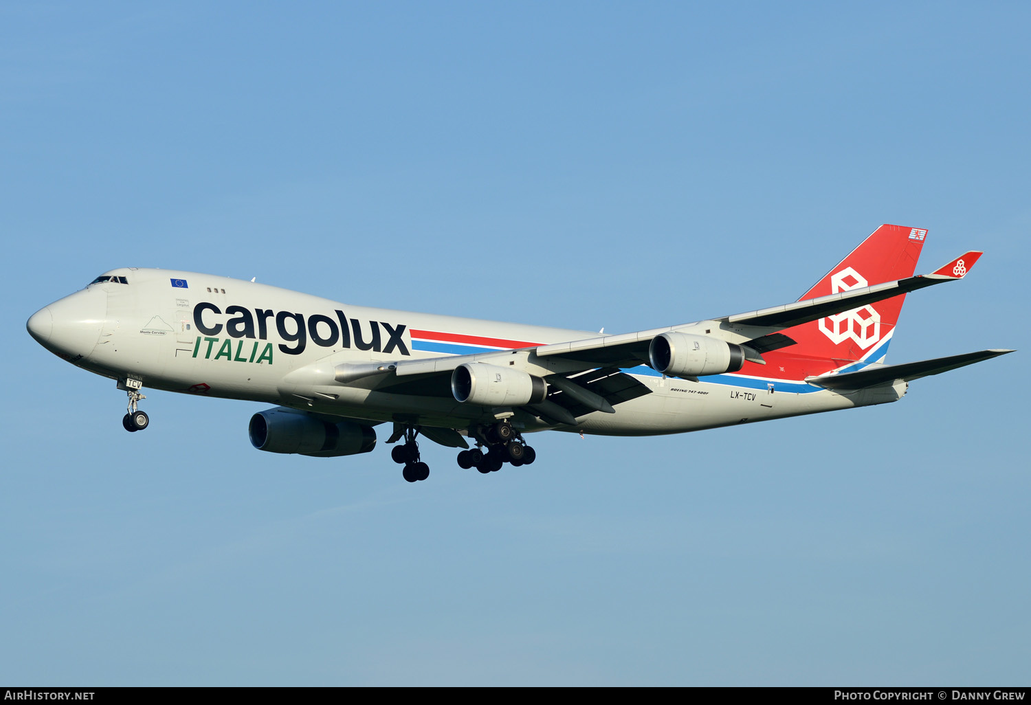 Aircraft Photo of LX-TCV | Boeing 747-4R7F/SCD | Cargolux Italia | AirHistory.net #161232