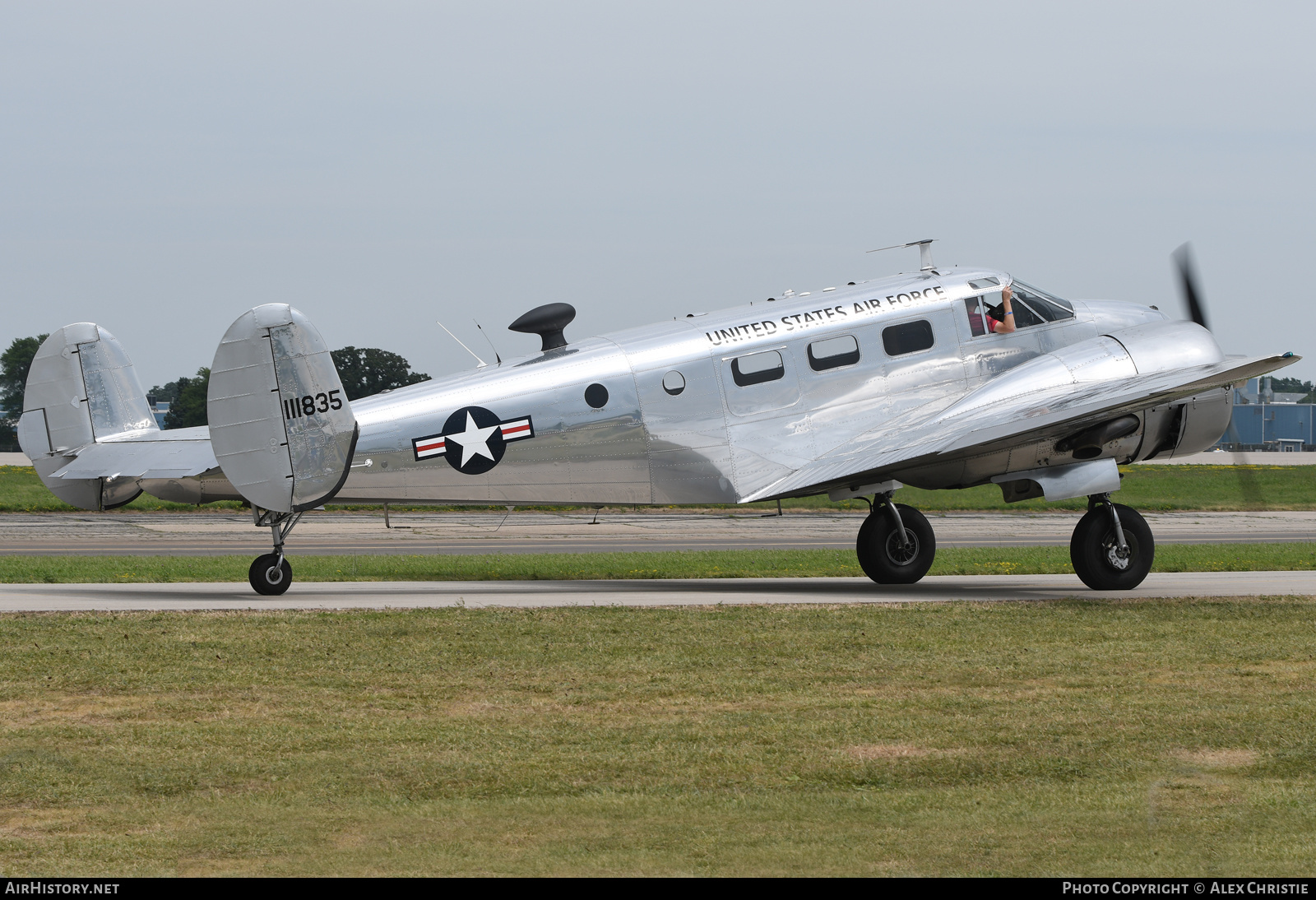 Aircraft Photo of N213DE / 111835 | Beech C-45H Expeditor | USA - Air Force | AirHistory.net #161233