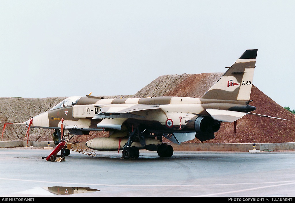 Aircraft Photo of A89 | Sepecat Jaguar A | France - Air Force | AirHistory.net #161239