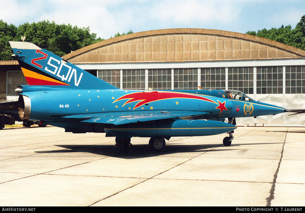 Aircraft Photo of BA43 | Dassault Mirage 5BA | Belgium - Air Force | AirHistory.net #161240