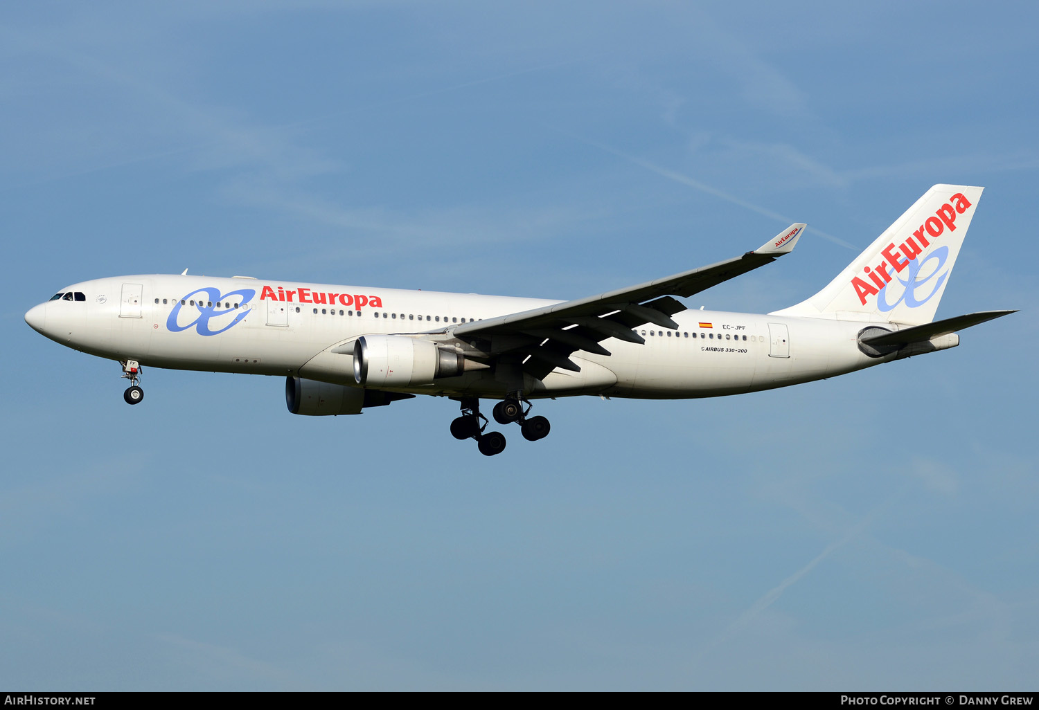 Aircraft Photo of EC-JPF | Airbus A330-202 | Air Europa | AirHistory.net #161248