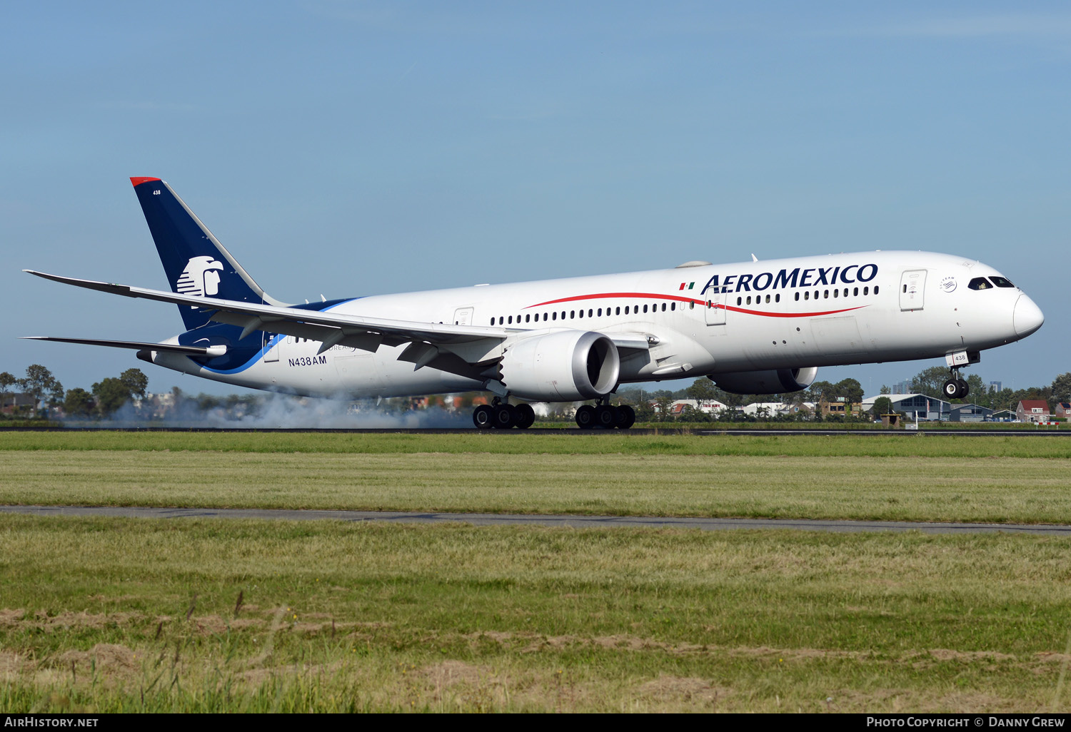 Aircraft Photo of N438AM | Boeing 787-9 Dreamliner | AeroMéxico | AirHistory.net #161254