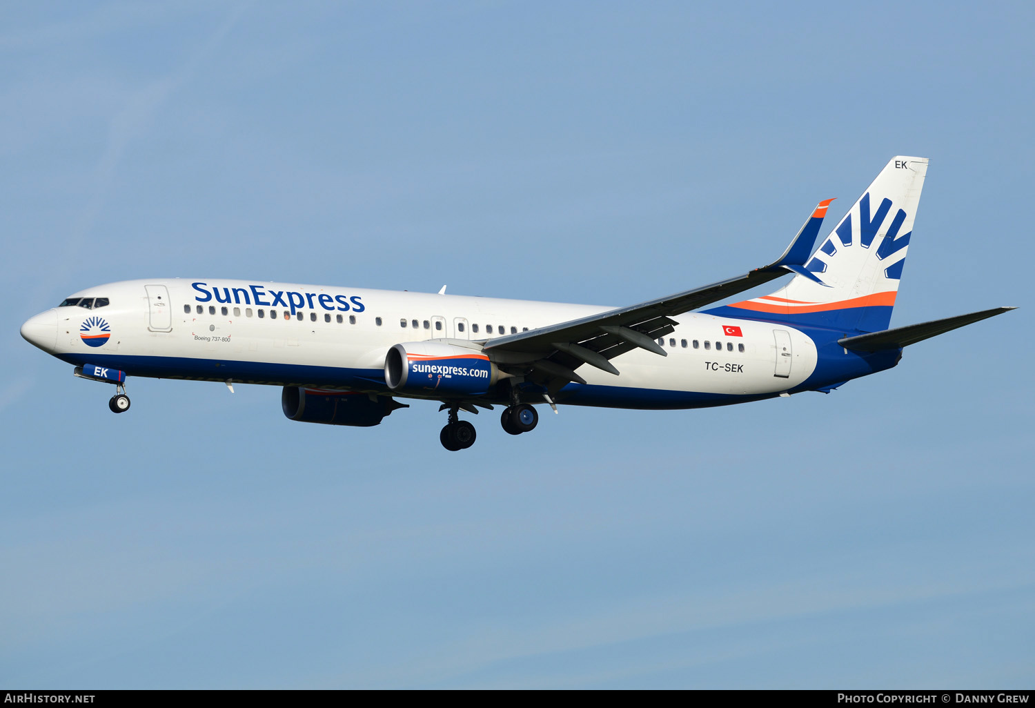 Aircraft Photo of TC-SEK | Boeing 737-8HC | SunExpress | AirHistory.net #161260