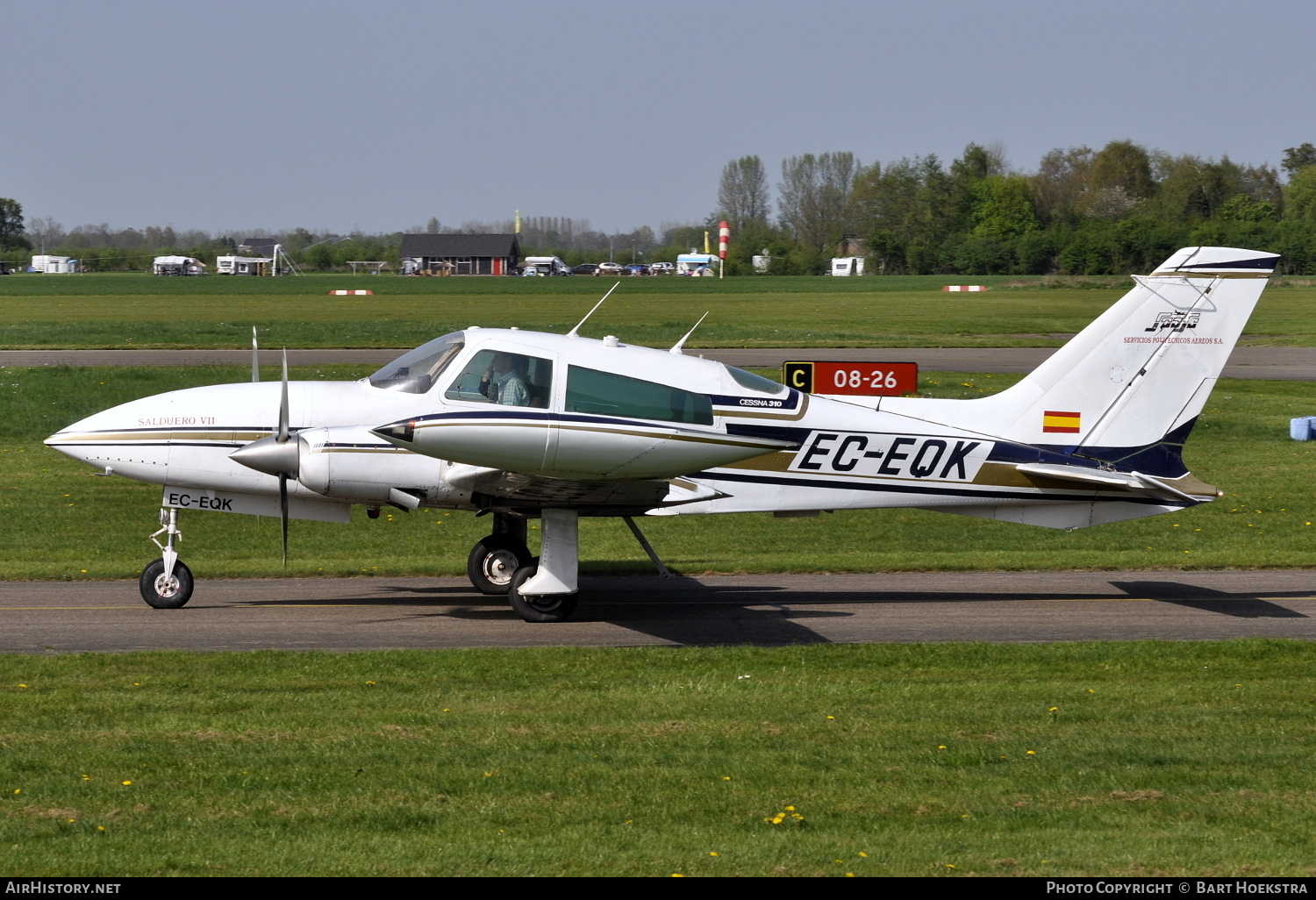 Aircraft Photo of EC-EQK | Cessna 310R | AirHistory.net #161263