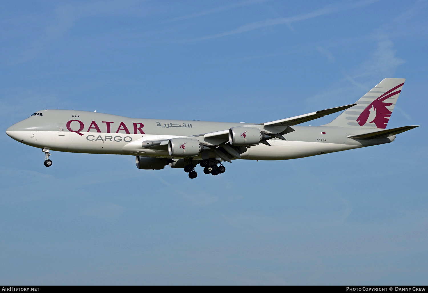 Aircraft Photo of A7-BGA | Boeing 747-87UF/SCD | Qatar Airways Cargo | AirHistory.net #161270