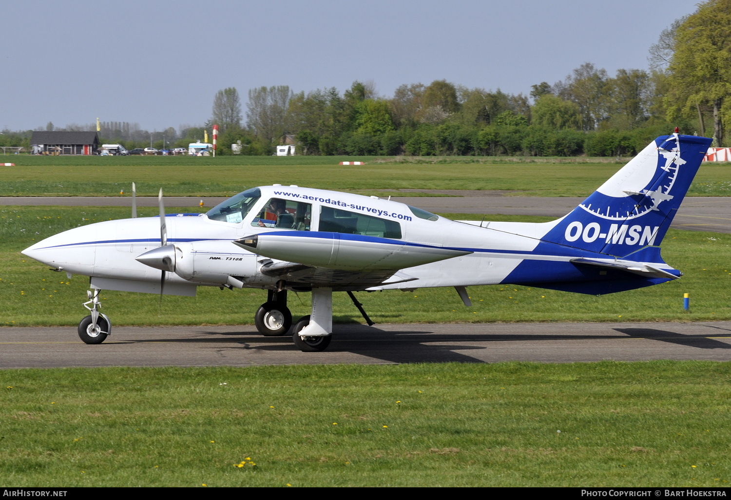 Aircraft Photo of OO-MSN | Cessna T310R | Aerodata Surveys | AirHistory.net #161273