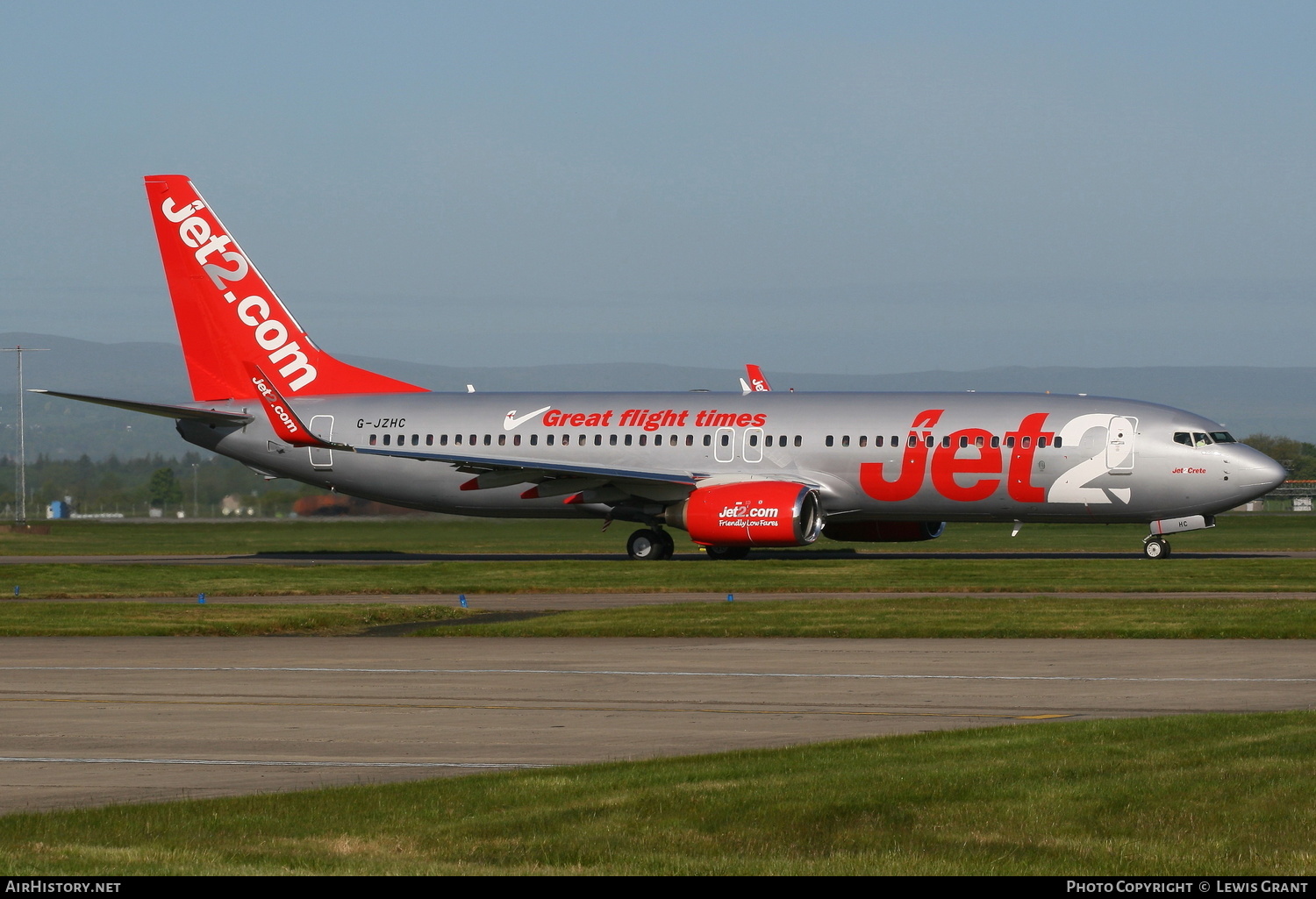 Aircraft Photo of G-JZHC | Boeing 737-8K5 | Jet2 | AirHistory.net #161281