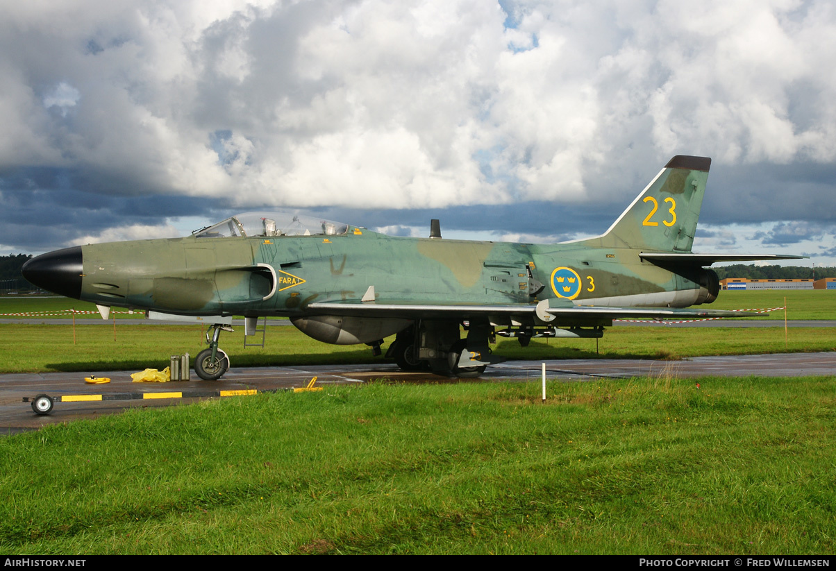 Aircraft Photo of 32542 | Saab J32B Lansen | Sweden - Air Force | AirHistory.net #161289