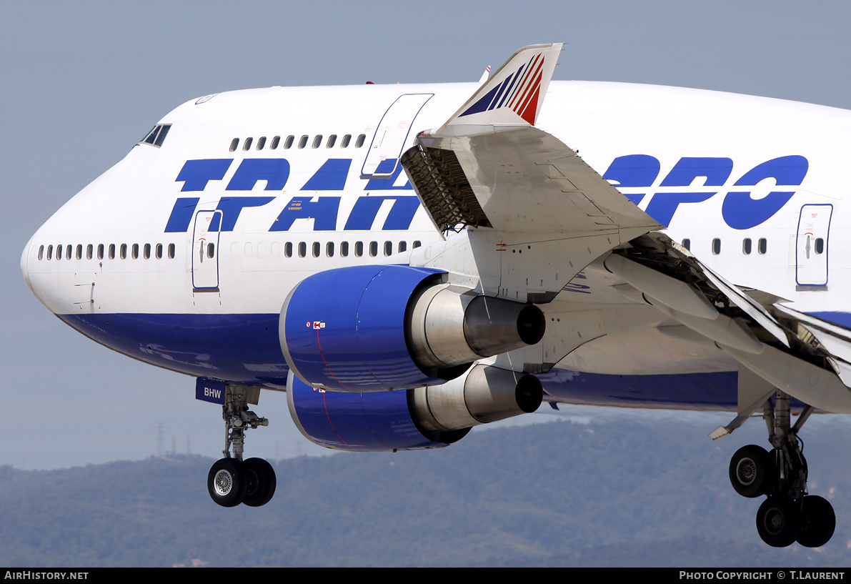 Aircraft Photo of VQ-BHW | Boeing 747-4F6 | Transaero Airlines | AirHistory.net #161294