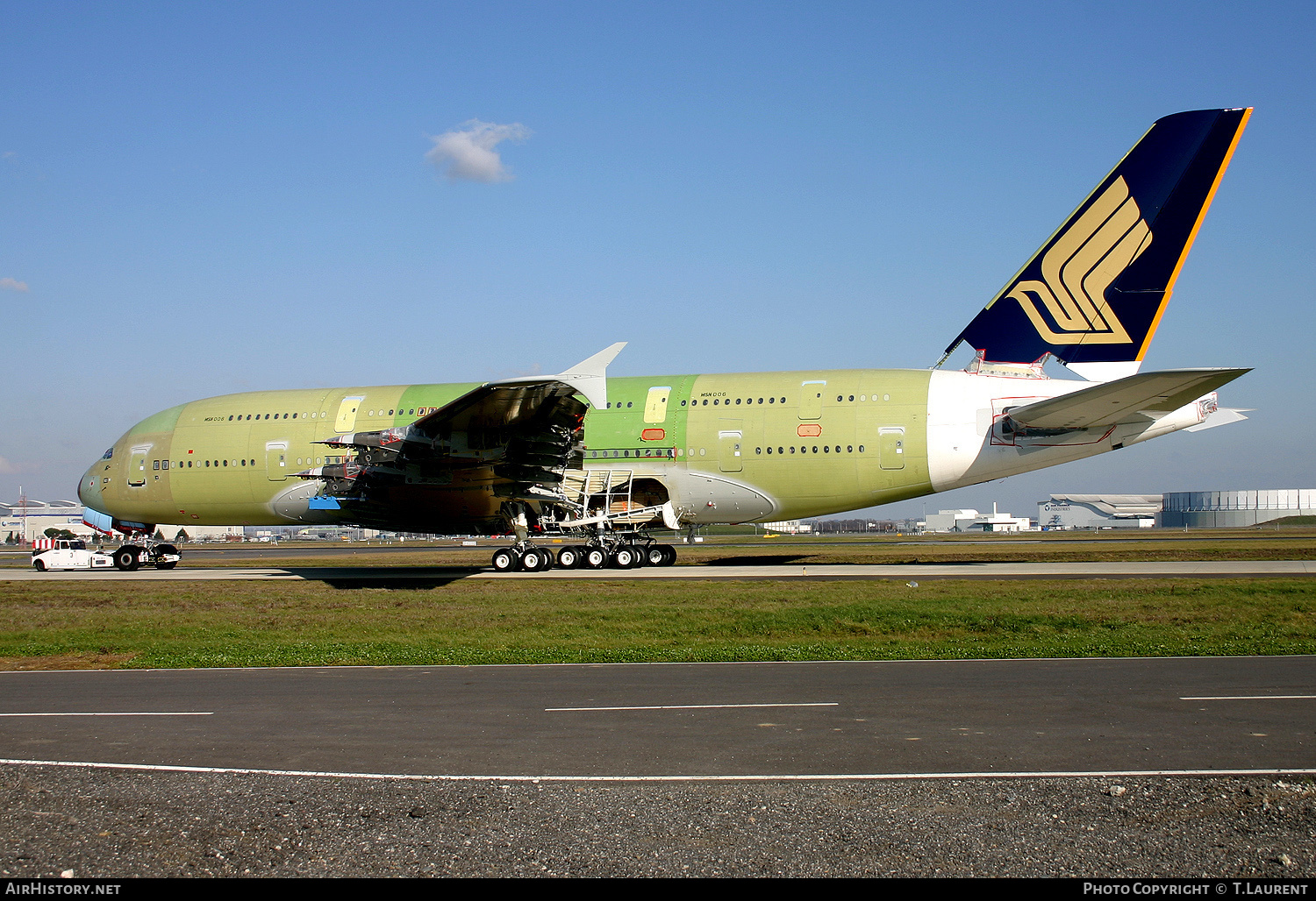 Aircraft Photo of F-WWSC | Airbus A380-841 | Singapore Airlines | AirHistory.net #161295