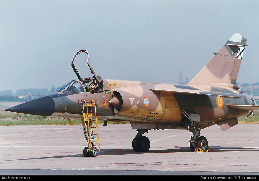 Aircraft Photo of C14-18 | Dassault Mirage F1CE | Spain - Air Force | AirHistory.net #161323