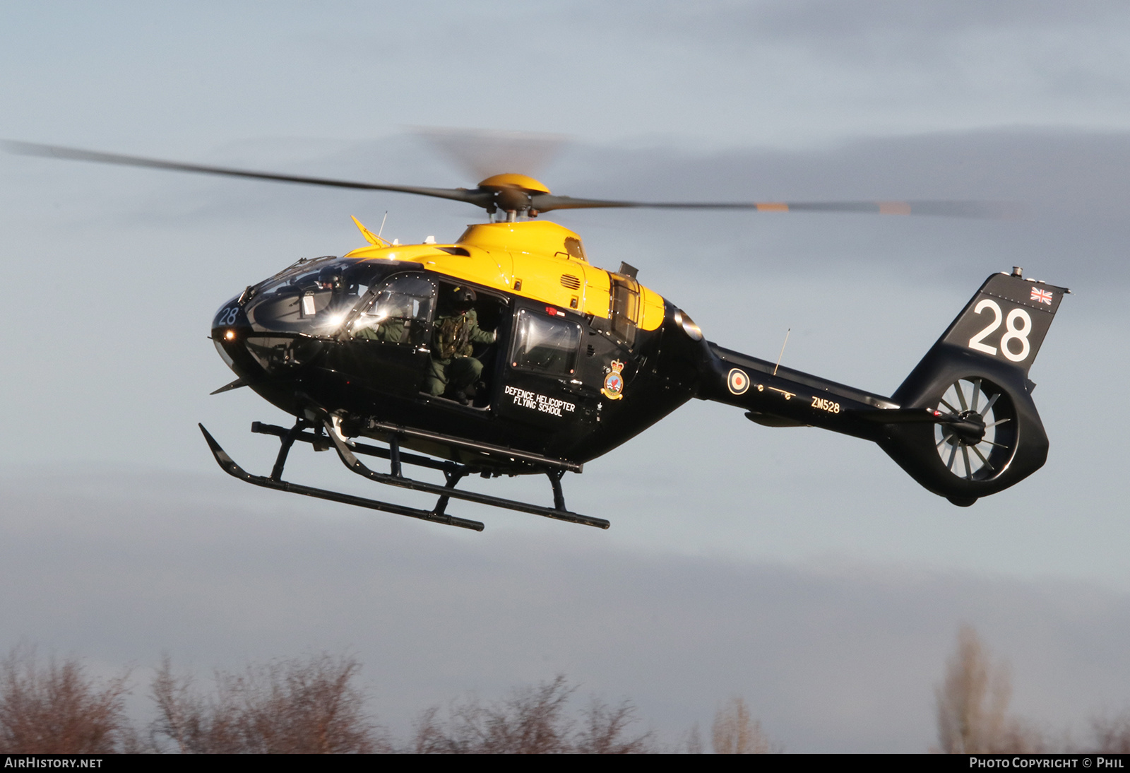 Aircraft Photo of ZM528 | Eurocopter EC-135T-3 Juno T1 | UK - Air Force | AirHistory.net #161344