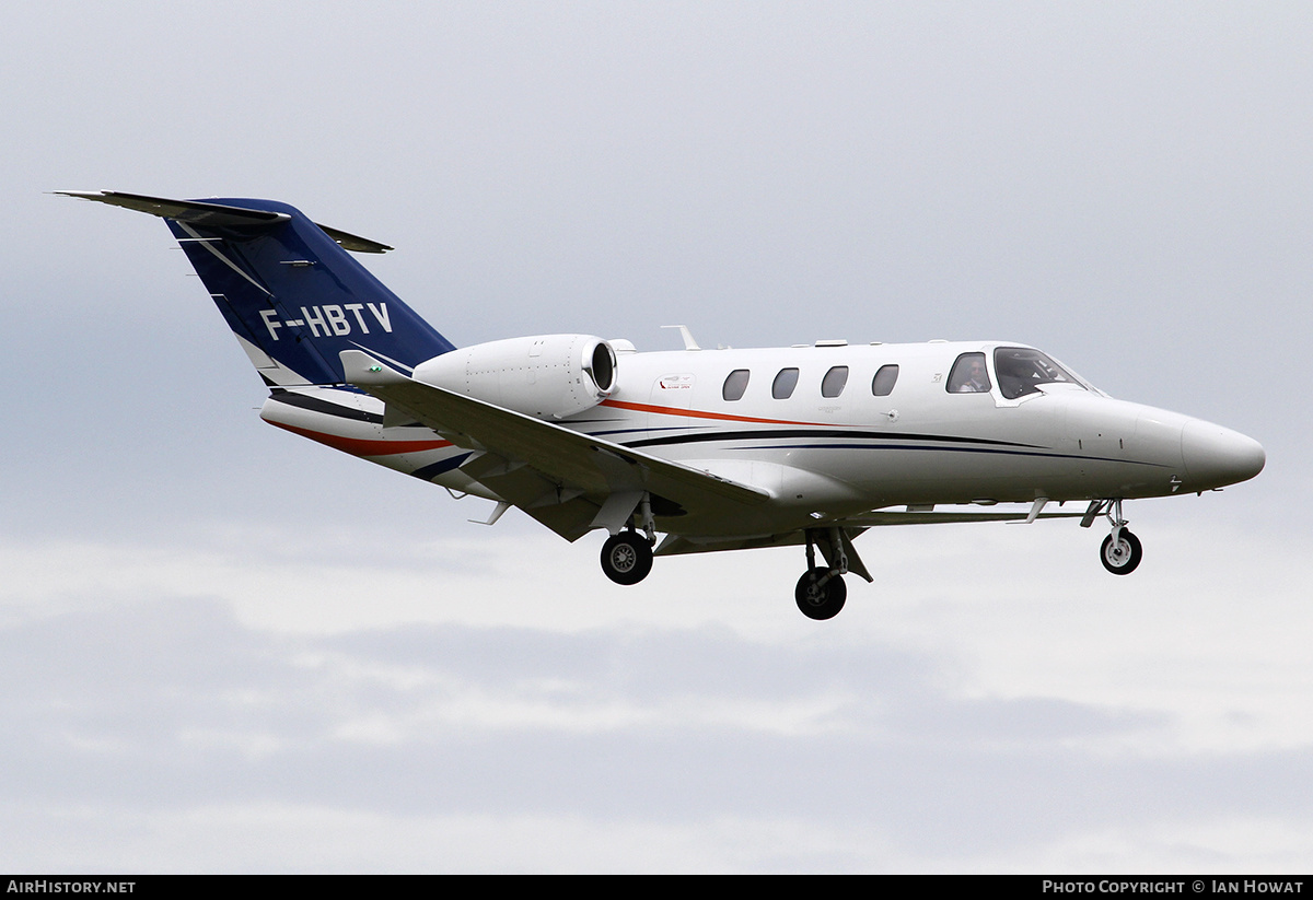 Aircraft Photo of F-HBTV | Cessna 525 CitationJet M2 | AirHistory.net #161345