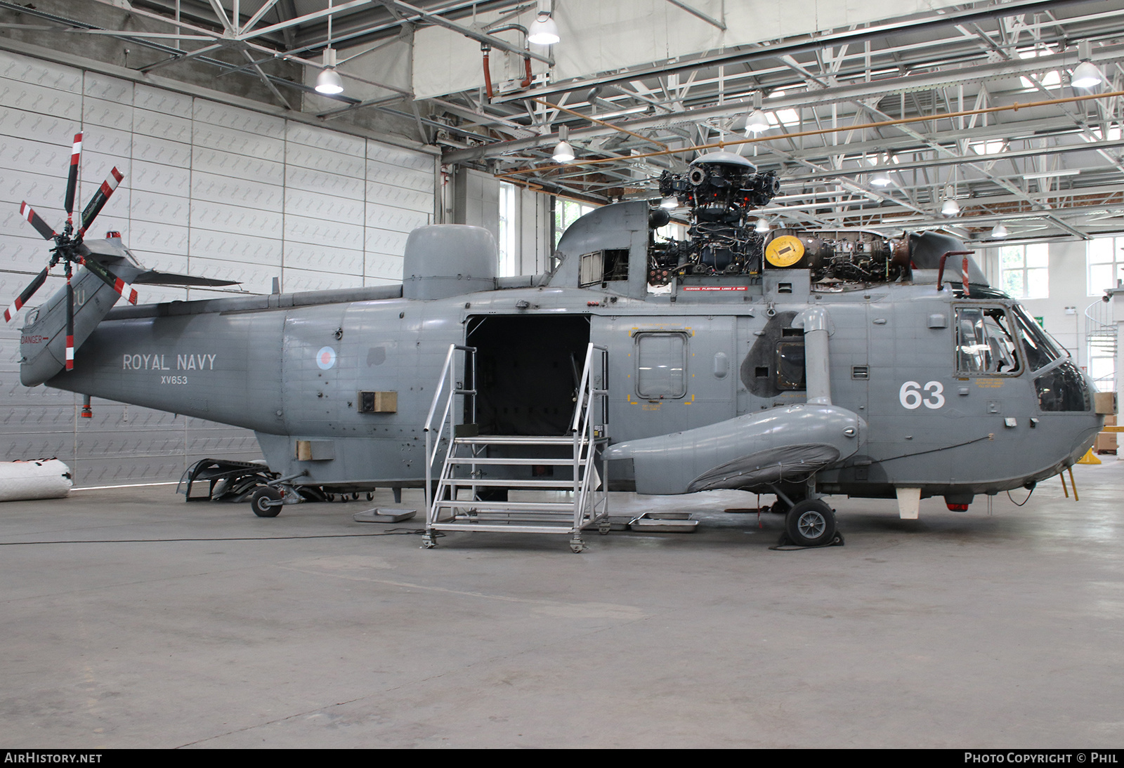 Aircraft Photo of XV653 | Westland WS-61 Sea King HAS6 | UK - Navy | AirHistory.net #161358