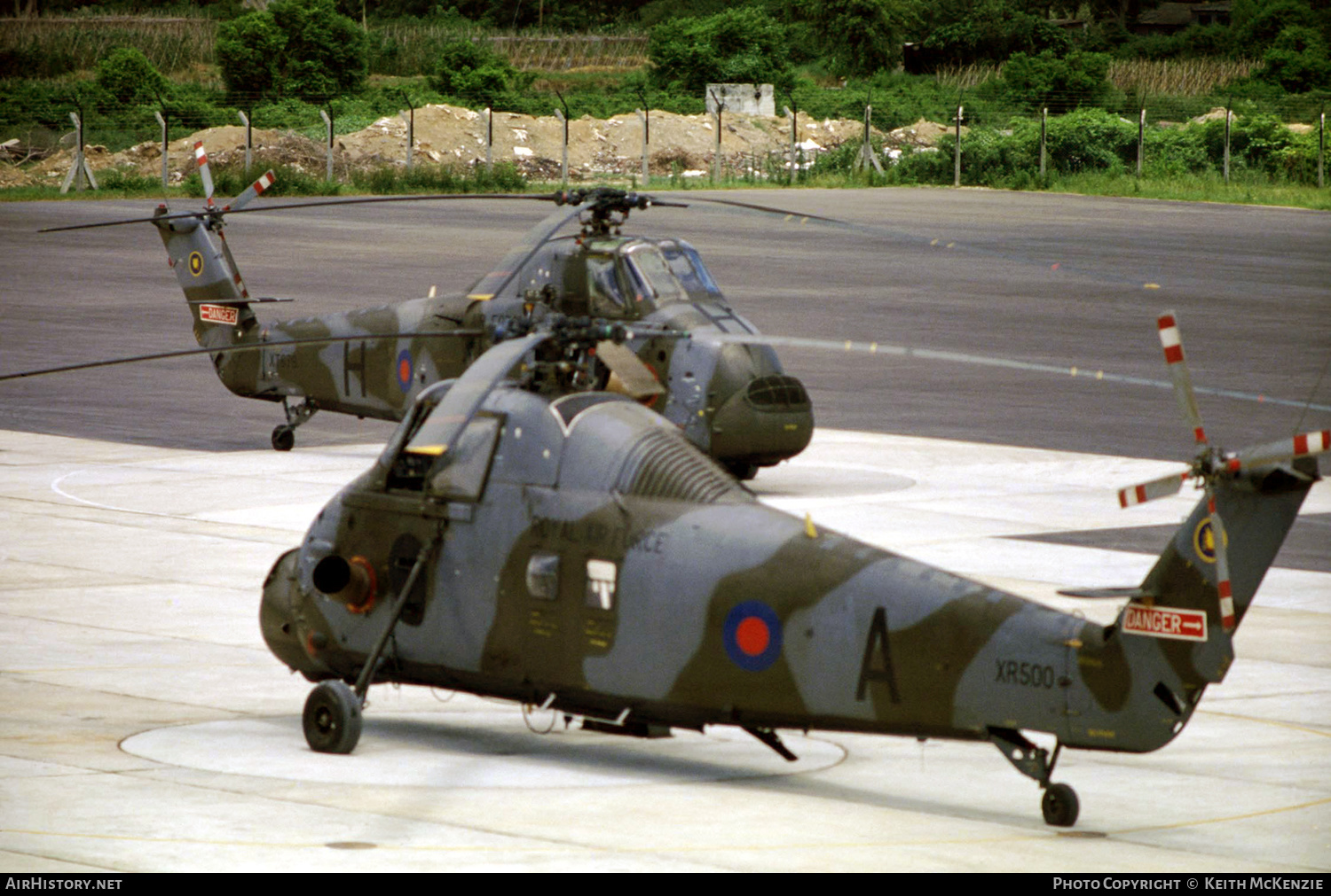 Aircraft Photo of XR500 | Westland WS-58 Wessex HC.2 | UK - Air Force | AirHistory.net #161364