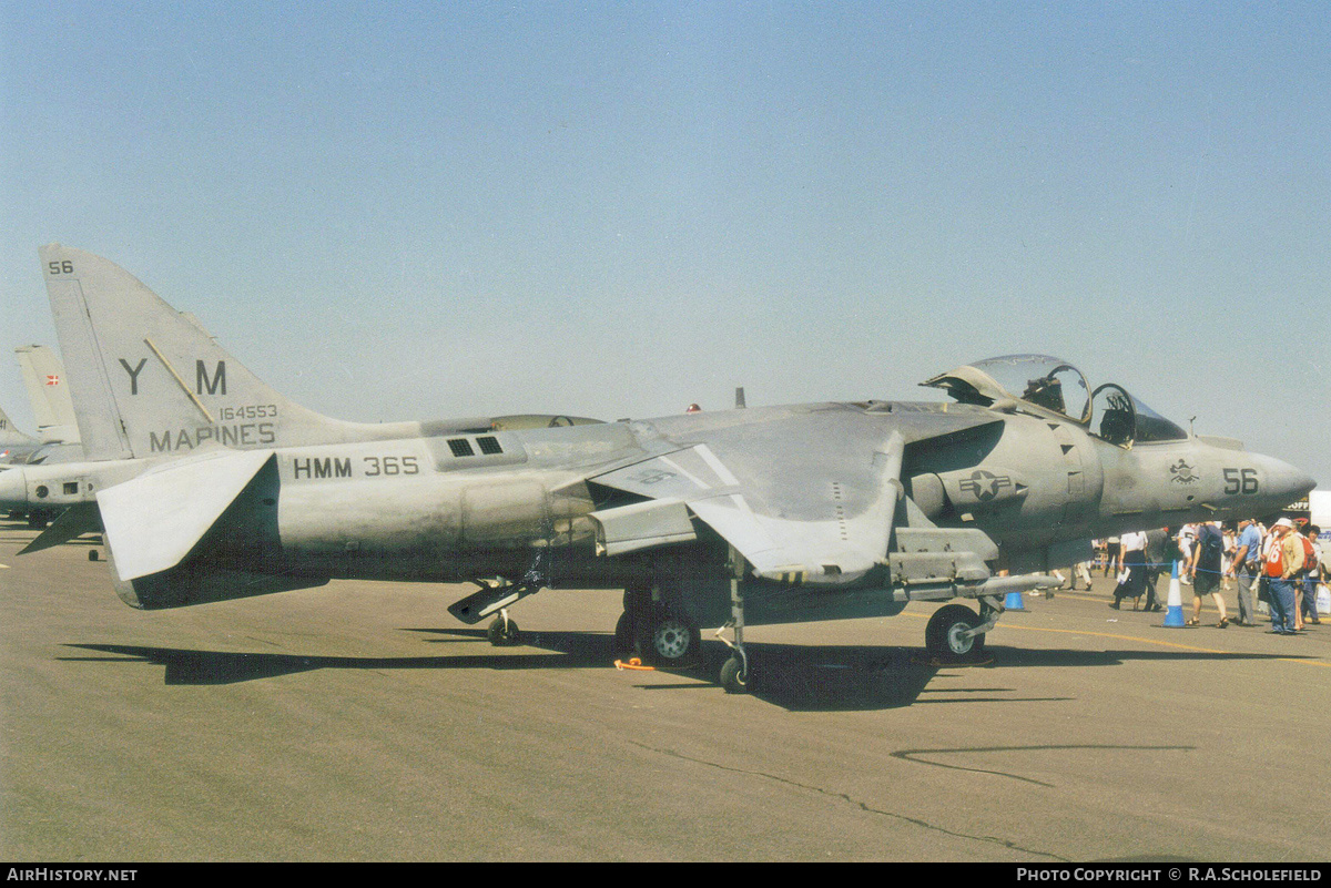 Aircraft Photo of 164553 | Boeing AV-8B Harrier II+ | USA - Marines | AirHistory.net #161392