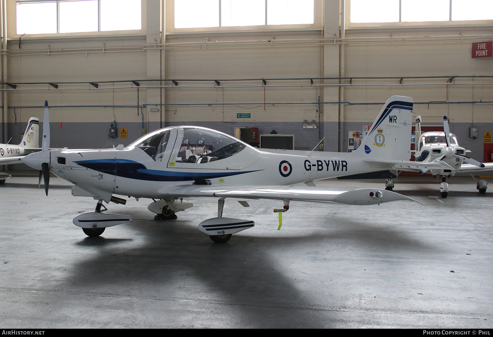 Aircraft Photo of G-BYWR | Grob G-115E Tutor | UK - Air Force | AirHistory.net #161403