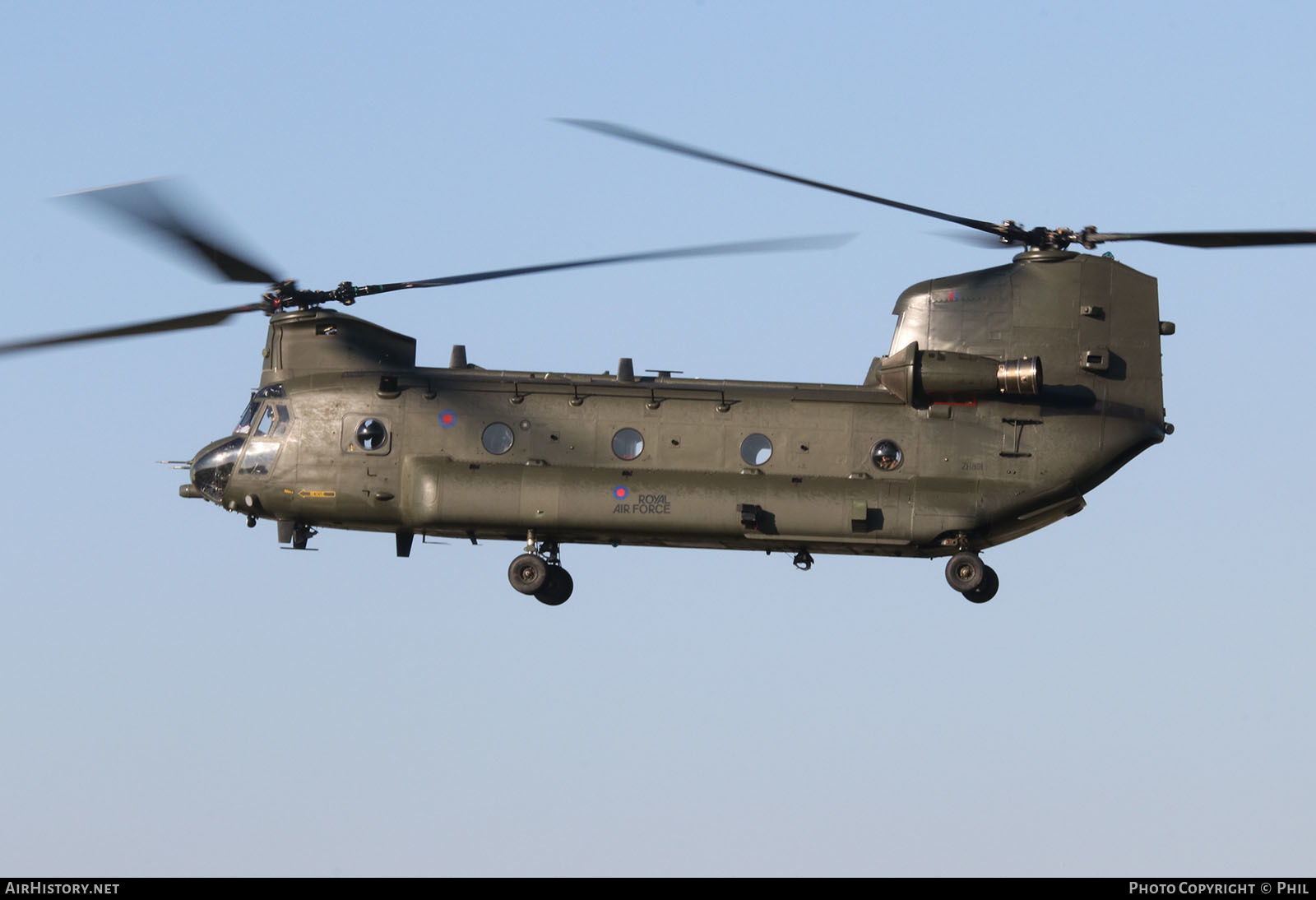 Aircraft Photo of ZH891 | Boeing Chinook HC6A (352) | UK - Air Force | AirHistory.net #161419