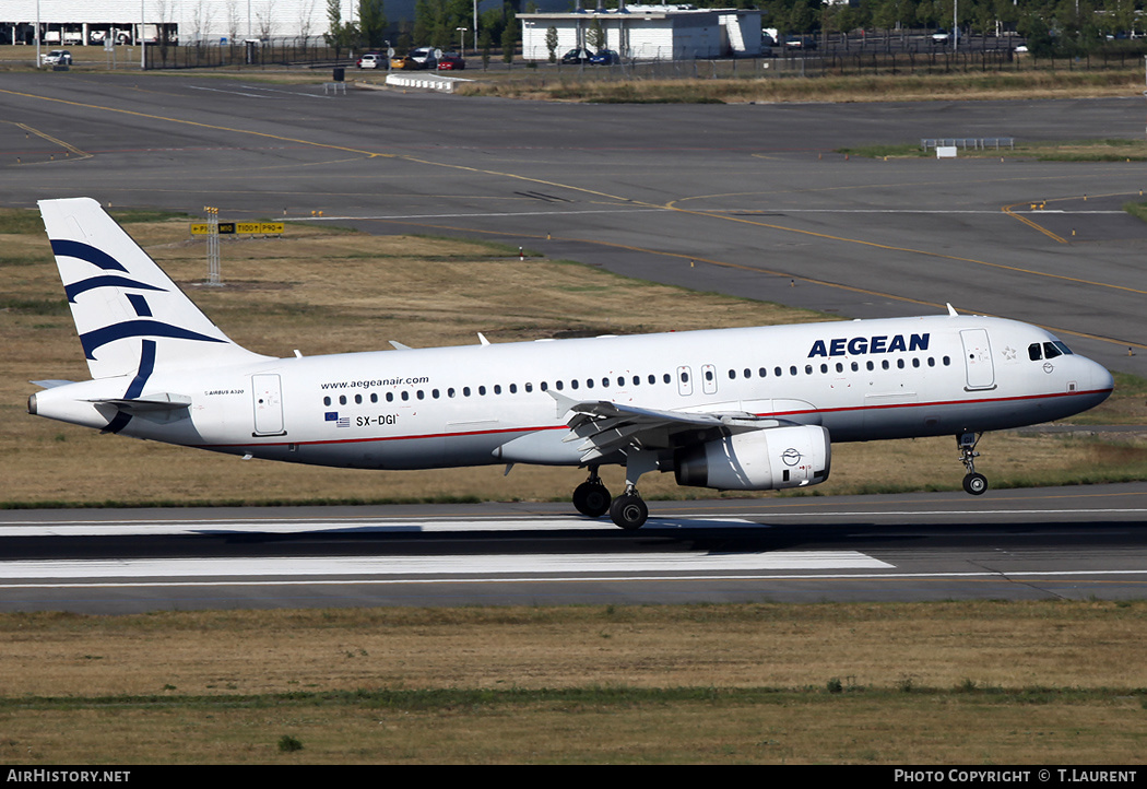 Aircraft Photo of SX-DGI | Airbus A320-232 | Aegean Airlines | AirHistory.net #161421