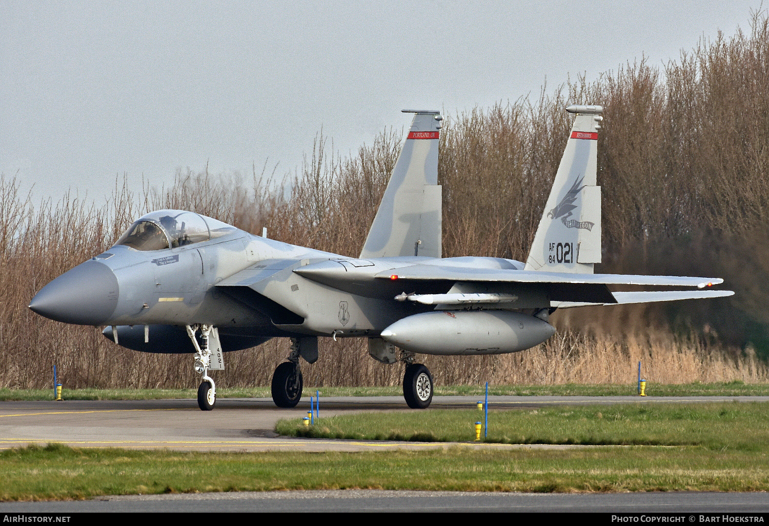 Aircraft Photo of 84-0021 / AF84-021 | McDonnell Douglas F-15C Eagle | USA - Air Force | AirHistory.net #161434