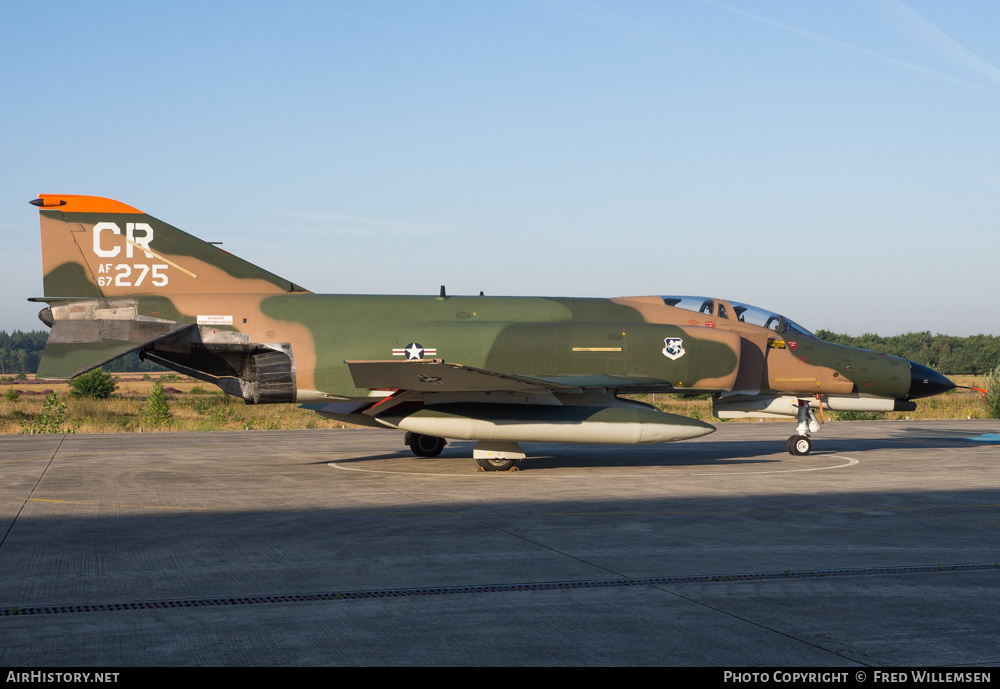 Aircraft Photo of 67-0275 / AF67-275 | McDonnell Douglas F-4E Phantom II | USA - Air Force | AirHistory.net #161443