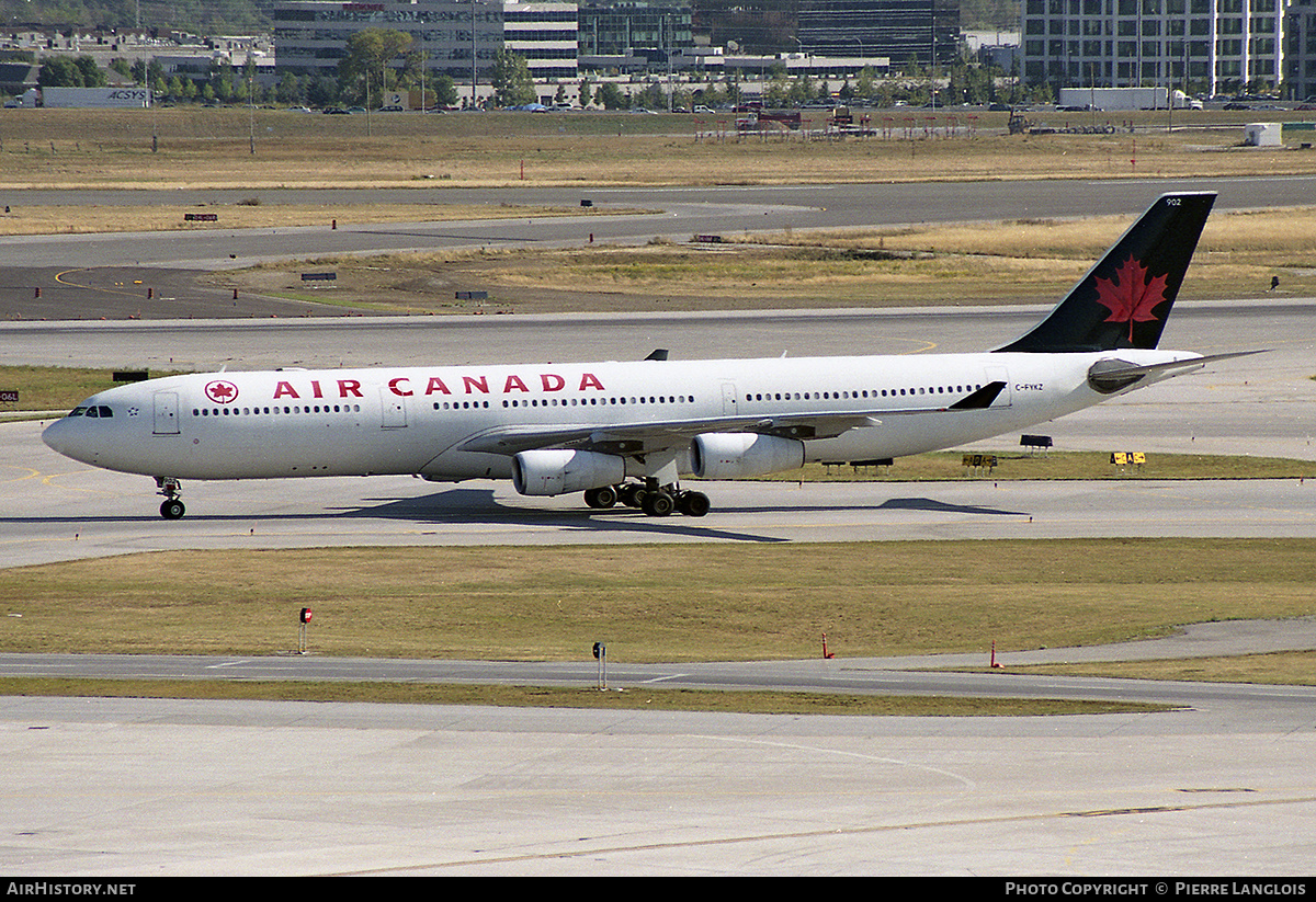 Aircraft Photo of C-FYKZ | Airbus A340-313 | Air Canada | AirHistory.net #161457