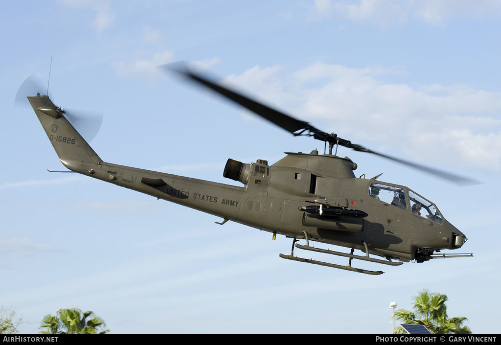 Aircraft Photo of N826HF / 0-15826 | Bell TAH-1F Cobra (209) | USA - Army | AirHistory.net #161464