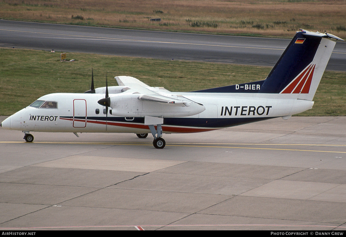 Aircraft Photo of D-BIER | De Havilland Canada DHC-8-103 Dash 8 | Interot Airways | AirHistory.net #161466