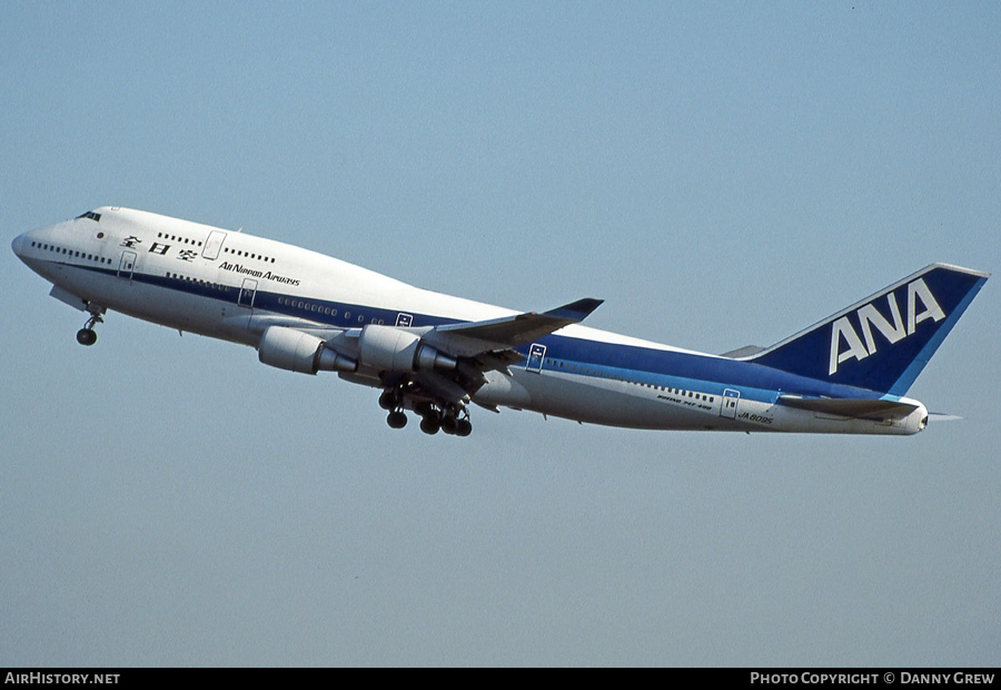 Aircraft Photo of JA8095 | Boeing 747-481 | All Nippon Airways - ANA | AirHistory.net #161481