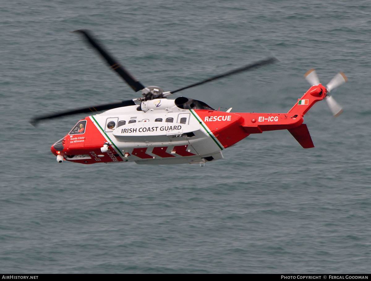 Aircraft Photo of EI-ICG | Sikorsky S-92A | Irish Coast Guard | AirHistory.net #161482