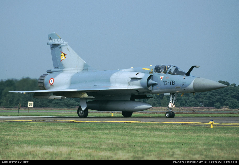 Aircraft Photo of 98 | Dassault Mirage 2000C | France - Air Force | AirHistory.net #161494