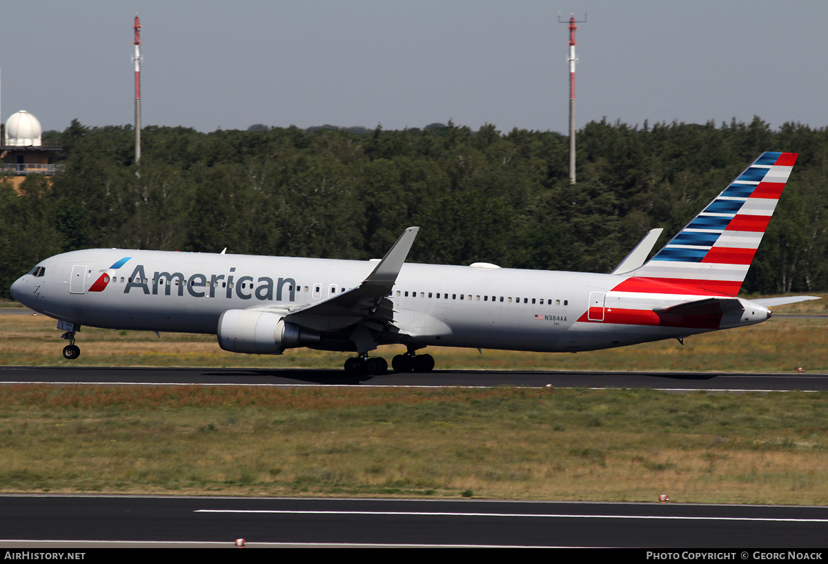 Aircraft Photo of N384AA | Boeing 767-323/ER | American Airlines | AirHistory.net #161505